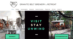 Desktop Screenshot of granitebeltbrewery.com.au
